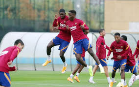 El benjamín c de cristian catena fue su primer equipo. Talk Fcb Ousmane Dembele And Ilaix Moriba Enjoying Facebook