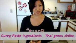 Add the green curry paste and sugar and cook over a fairly high heat for about a minute, stirring with. Green Curry 1 Old Version Hot Thai Kitchen Youtube