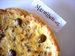Quiche Aux Lardons Et Olives Vertes Recette Quiche Lardons Quiche Recette Quiche