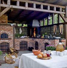 40 Outdoor Kitchen Pergola Ideas For Covered Backyard Designs Outdoor Kitchen Design Outdoor Kitchen Outdoor Rooms