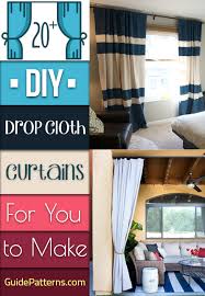 One of the questions i get a lot over on instagram is about our curtains in the basement. 20 Diy Drop Cloth Curtains For You To Make Guide Patterns