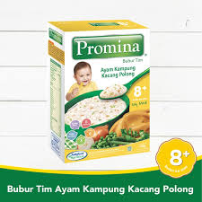 Itulah beberapa jenis makanan bayi 8 bulan yang bisa moms berikan untuk si kecil. Promina Bubur Bayi 8 Bulan Mpasi Ayam Kampung Kacang Polong 100g Shopee Indonesia