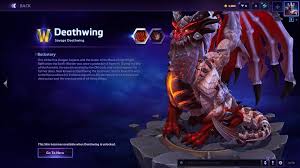 Another overwatch character heads to heroes of the storm. Deathwing Now On Heroes Ptr Spotlight Skins Destroyer Brightwing Wowhead News