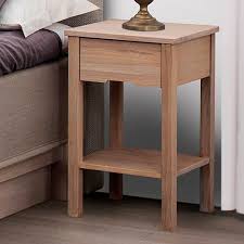 Ours come in different styles, so you can easily find a bedside table to match your other bedroom furniture. Contemporary Bedside Table Plania White Washed Jensen Wooden Rectangular