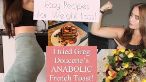 Take your recipes from greg doucette's anabolic cookbook and plug them into a reliable system for getting shredded. Easy Recipes For Weight Loss I Tried Greg Doucette S Anabolic French Toast Youtube