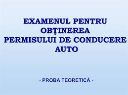 În cadrul unei conferințe de presă, susținută astăzi, 16 mai, vasile botnari a prezentat conceptul de reformare a sistemului. Examenul Pentru ObÅ£inerea Permisului De Conducere Proba TeoreticÄ Online Presentation