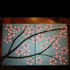 A creative space for inspiration and exploration. Cherry Blossom Canvas Painting Ideas Painting Inspired