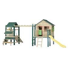 Swing Slide Climb Pandora Multiplay Timber Playhouse Play Houses Swing And Slide Kids Climbing Frame