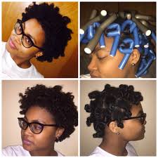 You will almost certainly achieve beautiful hairstyles on your natural hair if you work with it and. Short Natural Hair Flexi Rod Set With Embrace The Natural You Embrace Your Tresses