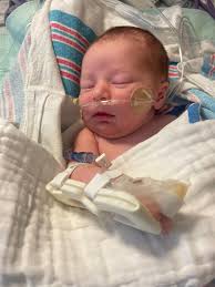 Lucy Lyons one month photo shoot.🩷