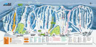 With beautiful chestnut and red oak forests, abundant wildlife and panoramic views, this park exemplifies the best of virginia's blue ridge mountains. Blue Mountain Resort Trail Map Piste Map Panoramic Mountain Map