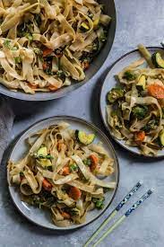 It's vegan and loaded with fresh green . Thai Stir Fry Noodles Pad See Ew The Roasted Root
