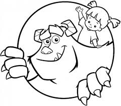 We have selected the best free disney coloring pages to print out and color. Monsters Inc Coloring Pages Best Coloring Pages For Kids