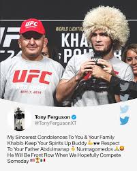 Espn Mma Tony El Cucuy Ferguson Is All Class In His Facebook