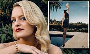 Elisabeth Moss gets glam for leggy 'disappearing' fashion spread to promote  The Invisible Man