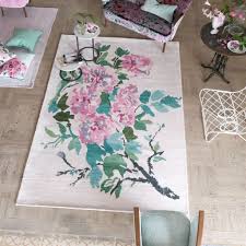 Shanghai Garden Peony Rug Designers Guild Designers Guild Floral Rug Interior Design Secrets