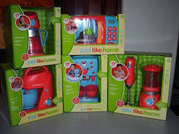 Just Like Home Children S Kitchen Appliances Set 6 Pc Mixer Blender Espresso Maker Coffee Maker A Childrens Kitchens Kitchen Appliance Set Espresso Maker
