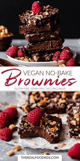 No Bake Brownies Recipe Brownie Recipes Healthy Dessert Recipes Easy Food