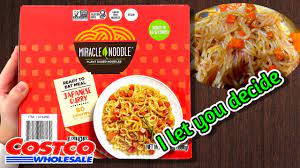 The box of noodle bowls from costco. Miracle Noodle Plant Based Noodles Costco Product Review Youtube