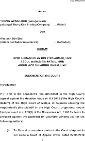 The court of appeal is the highest court within the senior courts of england and wales, and deals only with appeals from other courts or tribunals. In The Court Of Appeal Malaysia At Putrajaya Appellate Jurisdiction Civil Appeal No C 2012 Between And Pdf Free Download