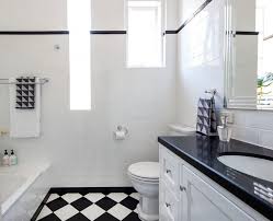 Stratton home décor wash dry fold wall art (set of 3) 3. Balwyn North Black And White Art Deco Flavour American Traditional Bathroom Melbourne By Simply Bathroom Solutions Houzz