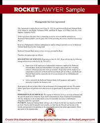 Free Management Services Agreement Free To Print Save Download