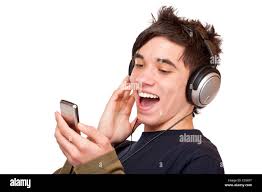 Boy sings hi-res stock photography and images