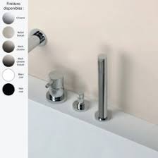 Robinet Baignoire Avec Bec 4 Trous Design Diametro 35 Ritmonio Laiton