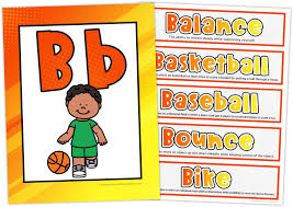 650 pages of worksheets activities games and more for starting a letter of the week curriculum with your child. Pe Alphabet Word Wall American Coaching Academy