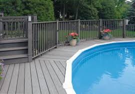 Environmentally Friendly Pool Decking Best Above Ground Pool Above Ground Pool Decks Decks Around Pools