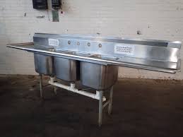 3 compartment sink st 343710 for