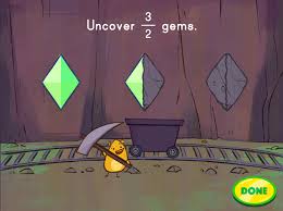 Chip Away At Fractions In This Fraction Conversion Game With A Gemstone Theme In This Game That Tackles Mixe In 2020 Fractions Worksheets Fun Fractions Fraction Games