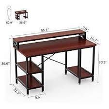 Desk Modern Office Computer Table 55 Workstation With Stora Desk Modern Office Computer Table 55 W Home Office Computer Desk Computer Desk Computer Table