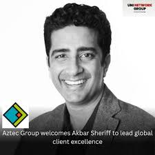 Aztec Group appoints Akbar Sheriff as Chief Client Success Officer