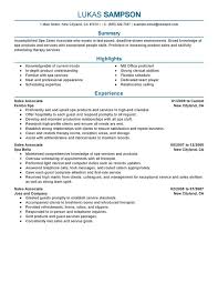 resume for sales associate write paper