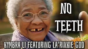 NO TEETH by @kymbrali featuring @larixkiegod_ is