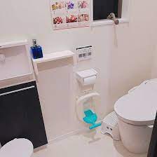 新商品買ったよ セリア ステンレスフック トイレットペーパーホルダー トイレ などのインテリア実例 2020 02 01 08 49 37 roomclip ルームクリップ 収納 トイレットペーパーホルダー トイレ おしゃれ