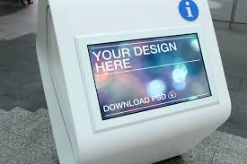 Download Kiosk Mockup Psd Free Interactive Kiosk Mockup