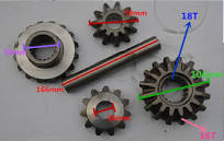Differential Repair Kit Rear Differential Rebuild Kit Differential Gear for  mitsubishi Fuso PS120