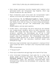 Doc Skrip Penutupan Bulan Kemerdekaan 2015 Sharifah Sofiah Academia Edu