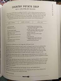 Country Potato Soup Joanna Gaines Soup And Sandwich Potato Soup Restaurant Recipes