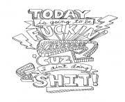 Relaxing portrait coloring page for adults. Word Coloring Pages To Print Word Printable