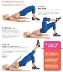 Bridge Workout Fitness Thighs Bridge Workout Easy Workouts Keep Fit
