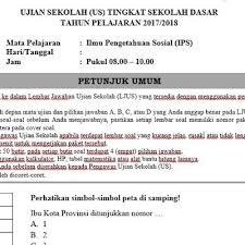 Bacalah setiap soal dengan seksama! Soal Ujian Sekolah Ips Kelas 6 Sd Mi Dengan Kunci Jawaban