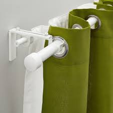 1 x fintorp hooks (pack of 5) the shelf came with 3 hooks, but i felt. Racka Hugad Double Curtain Rod Combination White Ikea