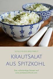 Krautsalat Aus Spitzkohl Spitzkohl Krautsalat Rezepte Krautsalat