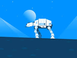 Star Wars At At Walker At At Walker Motion Graphics Inspiration Star Wars