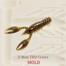 Trd Crawz Soft Plastic Bait Mold Craw Diy Lure Soft Plastic Bait Molds Bait Molds Soft Plastic