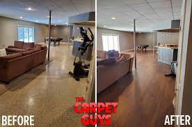 Basement Remodel In 2020 Basement Remodeling Concrete Floors Vinyl Plank