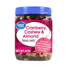 Great Value Cranberry Cashew Almond Trail Mix 29 Oz Walmart Com Walmart Com